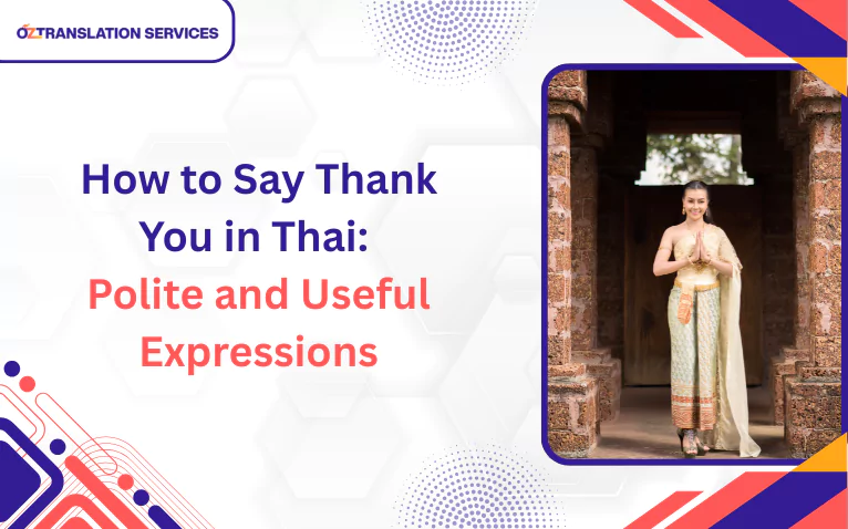 Explore how to say thank you in Thai, including polite and culturally respectful expressions for various occasions