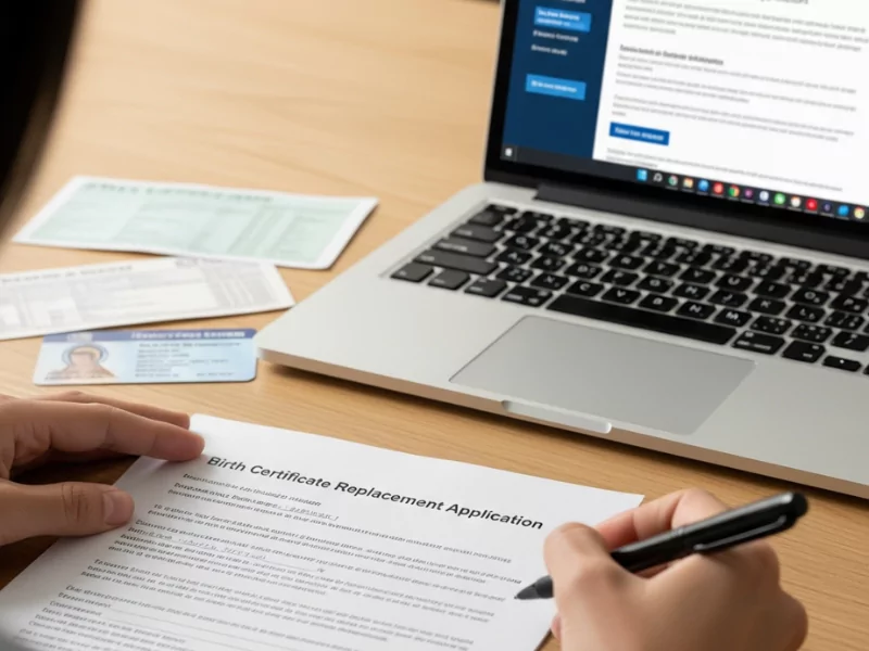 Fast Australian Birth Certificate Replacement Guide