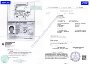Passport Translation