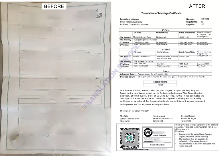 Arabic Translation Services