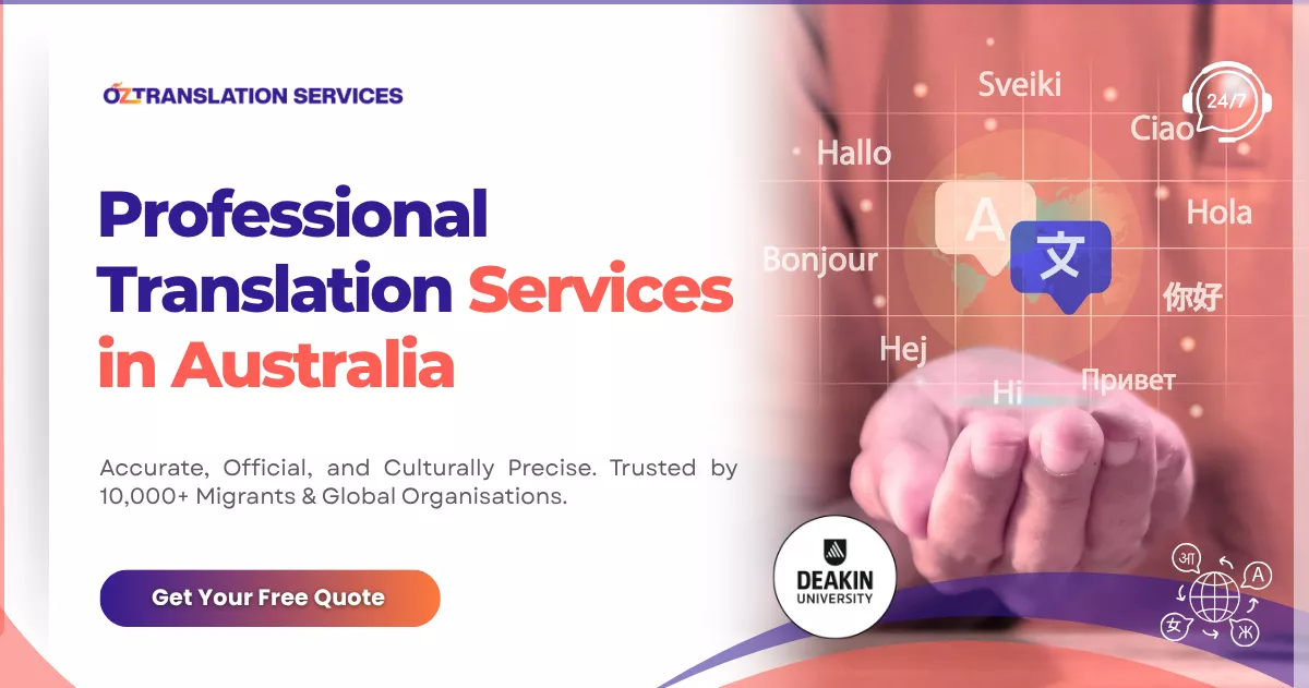 Translation Services In Australia — NAATI Certified & Official
