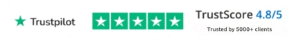 Trusted by 5000 clients